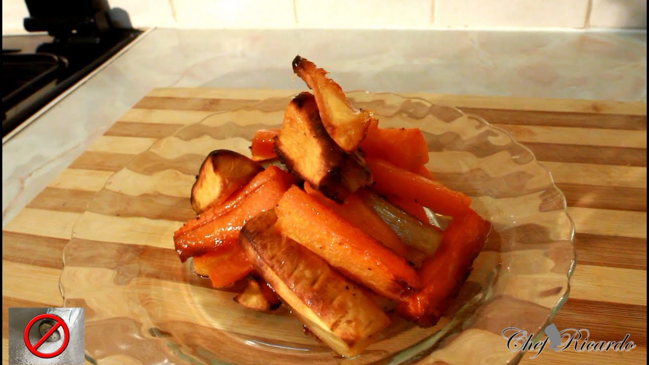 Christmas Honey Roasted Carrot & Parsnip- (Jamaican Chef) | Chef Ricardo Cooking