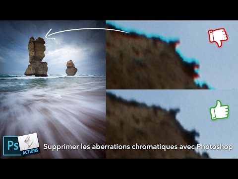 Vidéo: Comment Supprimer L'aberration Chromatique