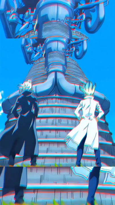 Senku and Xeno 😮‍💨🔥 #anime #drstone #senku #xenohoustonwingfield #animeedit