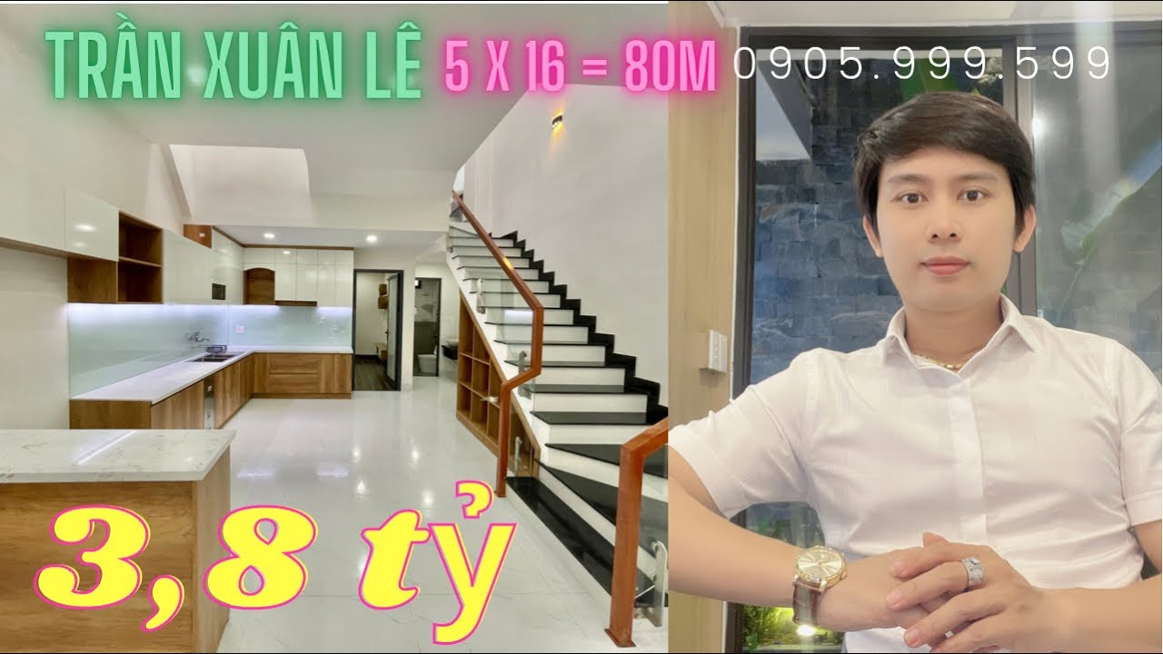 mua bán nhà đất ở đà nẵng New Bán Nhà Đà Nẵng (396) Trần Xuân Lê, gần c/an q Thanh Khê, nhà mới, giá mềm