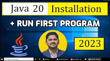 How to Install Java JDK 20 on Windows 10