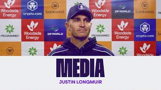 'It's going to be a great test' | Justin Longmuir