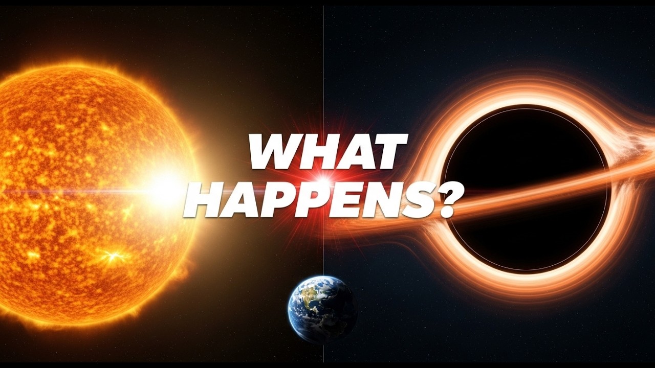 What If a Black Hole Replaced Our Sun? The Answer Will Shock You # ...