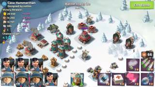 Boom Beach how to beat Casa Hammerman as a low level player screenshot 5
