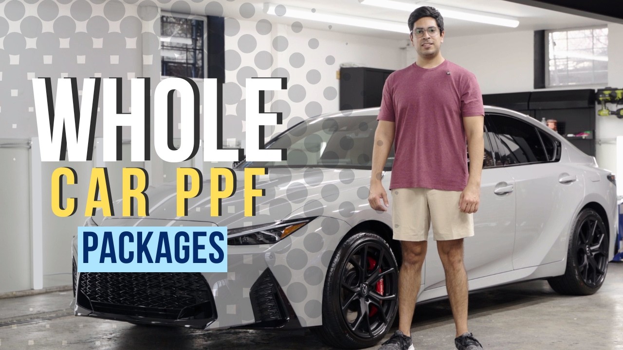 Lexus IS500 Receiving Whole Car PPF Package | Houston Paint Protection