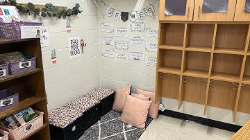 CLASSROOM SET UP #4  // Third grade 2023-2024