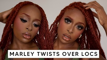 MARLEY TWISTS OVER LOCS (Ginger/Color 350)