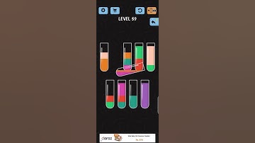 Color sort puzzle Level 59