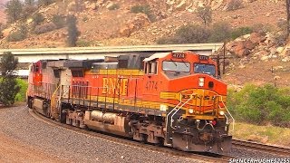 Trains in Tehachapi (March 29th, 2014)