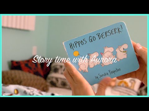 [絵本読み聞かせ英語] Story Time: Hippos Go Berserk