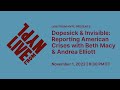 Dopesick &amp; Invisible: Reporting American Crises with Beth Macy &amp; Andrea Elliott | LIVE from NYPL