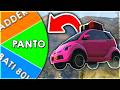 Using a random vehicle for every stunt jump in gta online