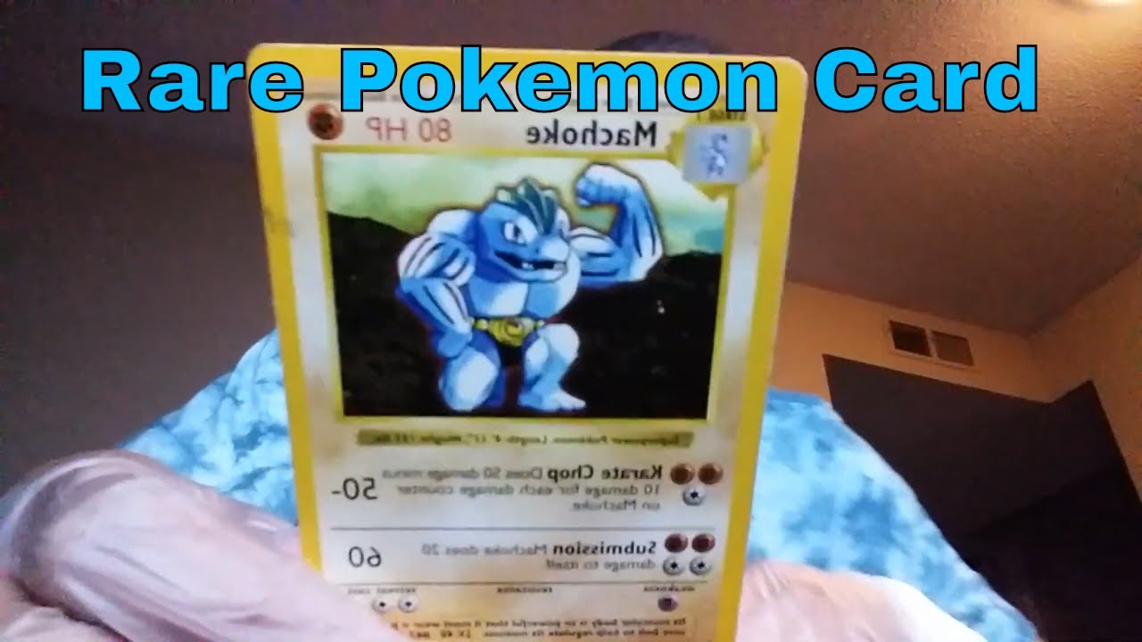 How Much Is A Machoke Pokemon Card Worth