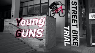 Crazy YOUNG GUNGS - Street Bike Trial in Regensburg | MTB #letsroll #4   4K