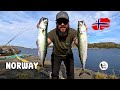 Sea Fishing In Norway, The Shore Hunter. Wayne Hand 4K Drone