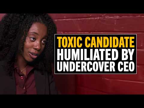 Undercover CEO Watches a Candidate Disrespect Everyone... Big Mistake