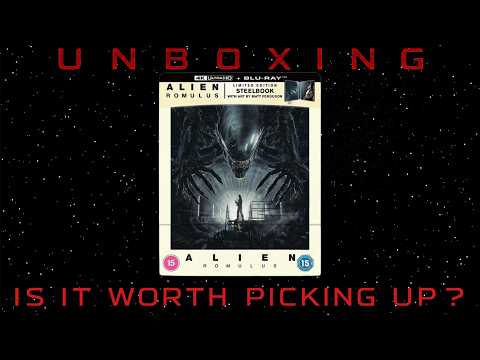 Alien Romulus (Matt Ferguson Artwork) 4K Blu-ray Steelbook Unboxing & Review!
