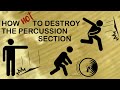 Orchestration Tip: How (not) to Destroy the Percussion Section