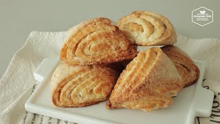 버터와 설탕을 바르니 맛이 없을 수가 없지~ 슈가 버터 스콘 만들기 : Sugar Butter Scones Recipe | Cooking tree