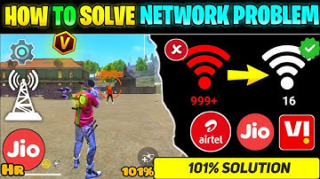Free Fire Network Problem || How to Fix Network Problem in Free Fire || FF Network Problem