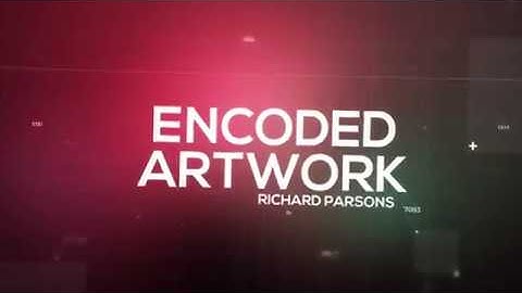 Richard Parsons - Encoded Artwork Promo