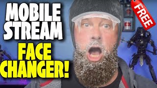 Mobile Streaming Face Changer is a game changer! Iphone and Android FREE screenshot 1