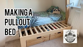 Making a Custom Pullout Bed: The Ultimate Space Saver - Woodworking