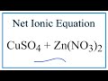 Reactions of Soluble Compounds