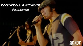 AC/DC - Rock&#39;n&#39;Roll Ain&#39;t Noise Pollutoin (Promo-Clip) (Remastered)