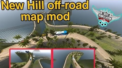 Hill Off-road Map Mod Bussid #bussimulatorindonesia #bussid #offroadgames #mapmodbussid #trending