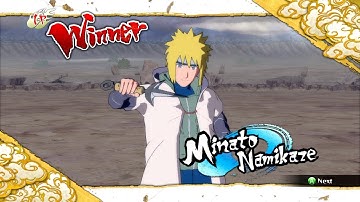 Naruto Ultimate Ninja Storm 3 Minato Namikaze Complete Moveset with Command List