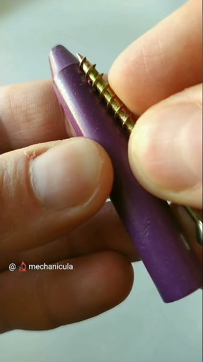 С этой хитростью саморез СОТКА войдёт как по маслу #shorts ,#стройхак ...