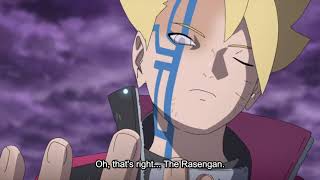 4K Quality   Borushiki vs Boro   Borushiki Uses Rasengan   Boruto Episode 208 English Sub