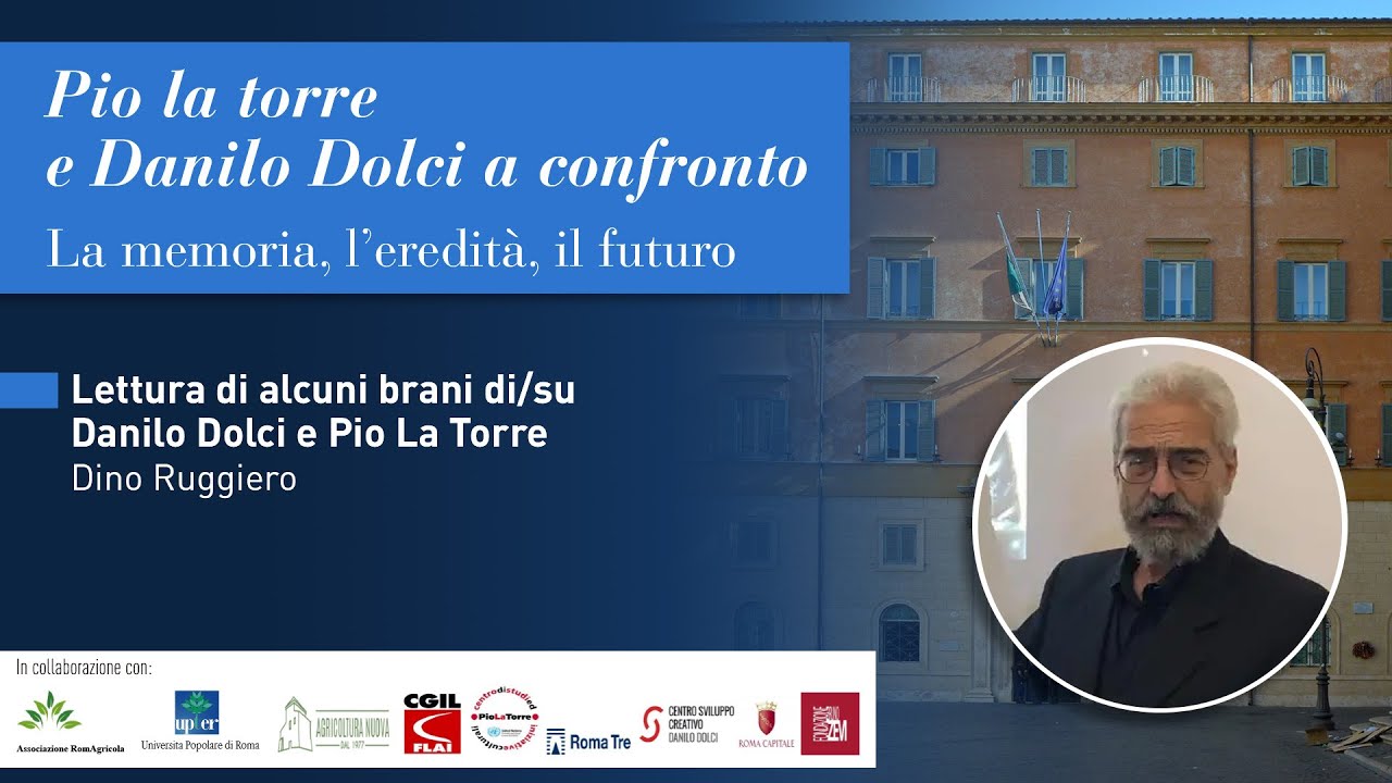 Lettura di alcuni brani di/su Danilo Dolci e Pio La Torre - Dino ...