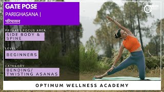 Gate Pose (Parighasana) | Open Body, Open Breath