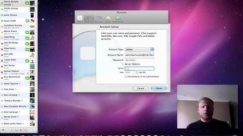 Facebook Messaging in iChat