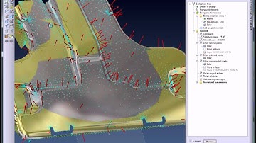 VISI Progress Springback by FEA results