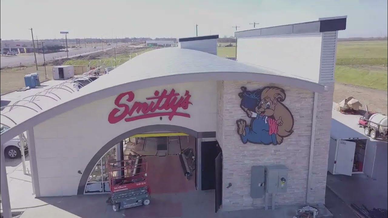 Smitty's Car Wash - CORSICANA, TEXAS - Construction Progress Video