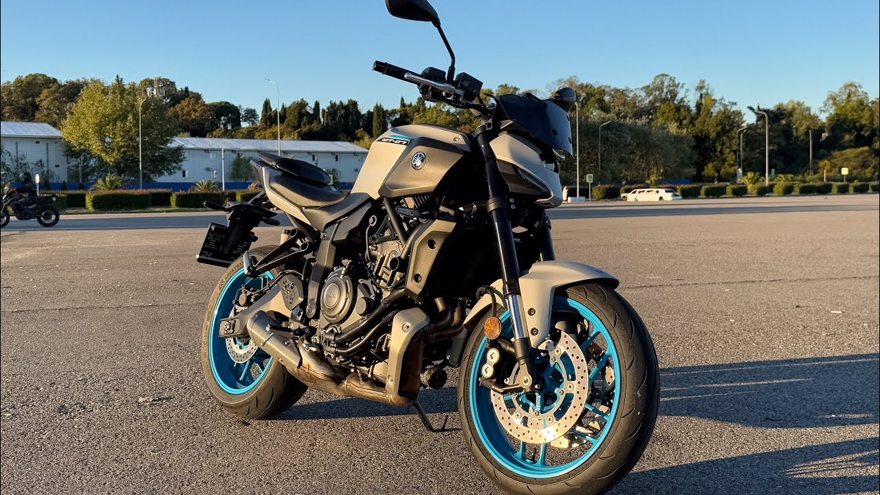 КАТНУЛ НА YAMAHA MT07 2025