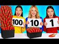 100 Layers Challenge 🍕 Massive Food Tower Experiment by 123 GO!
