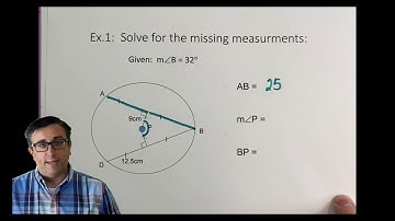 Geometry-  10.3 Chords Lesson