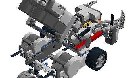 Project LEGO - Robot Supports Garbage Truck