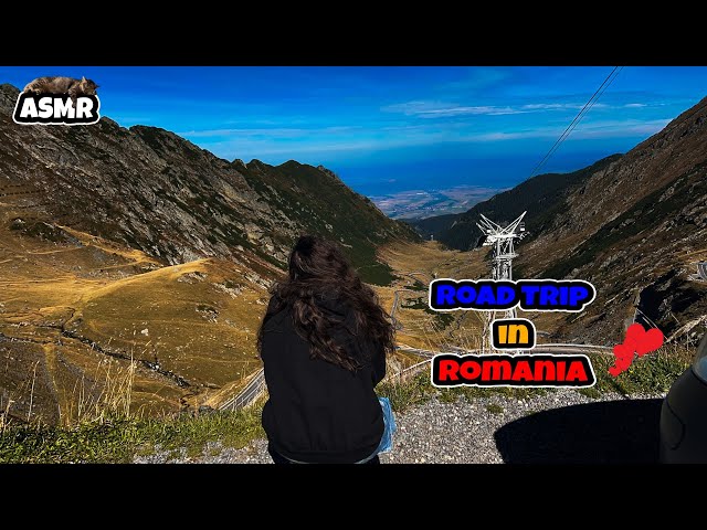 45mns ASMR in Romania 🇷🇴❤ (Road trip & voice over)