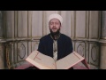 Imam Erhan Mete from Istanbul's Eyup Sultan Mosque recites from Surahs Al-Qamar and Ar-Rahman.