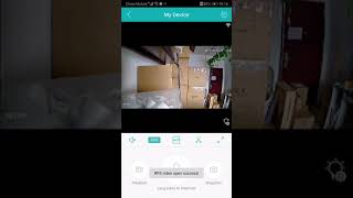 Motion alarm setting.  push the message to mobile phone