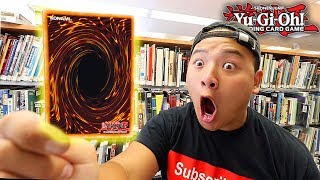 I PULLED ONE OF THE RAREST YU-GI-OH! CARDS IN THE LIBRARY!