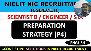 NIC SCIENTIST B EXAM PREPARATION STRATEGY (2023)