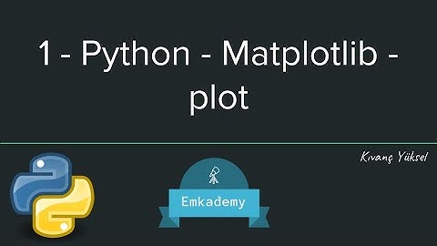 1 - Python - Matplotlib - Plot