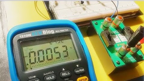 Constant Current Circuit with 1 Transistor