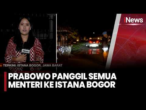 Pastikan Program Prioritas Sesuai Target, Prabowo Kumpulkan Menteri di Istana Bogor | iNews Prime